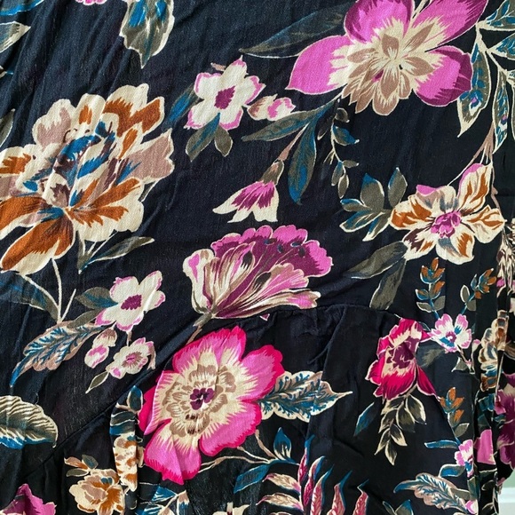 NEW - Jessica Simpson Floral Maxi Tiered Skirt - Picture 7 of 16